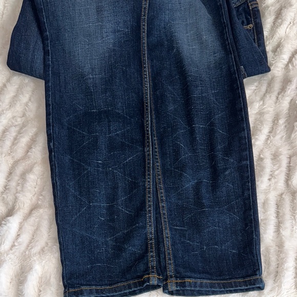 Guess 1981 Power Skinny Blue Jeans with Natural Fading - Picture 7 of 12